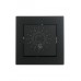 Рамка одинарная черная Lezard серия Vesna 742-4200-146 фото 3